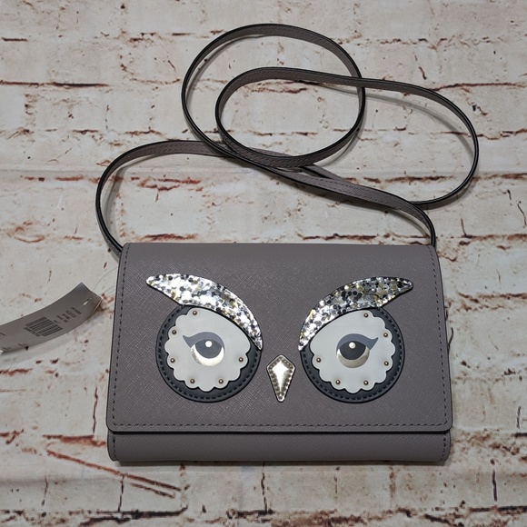 SALE Kate Spade Star Bright Owl Summer Crossbody - Picture 3 of 8